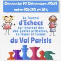 3e Tournoi des Scolaires du Val Parisis - Dimanche 19 décembre 2021
