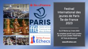 Championnat IDF des Jeunes - lundi 27 fvrier au vendredi 3 mars 2023