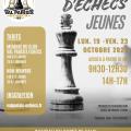Stage Echecs Jeunes de la Toussaint 2026